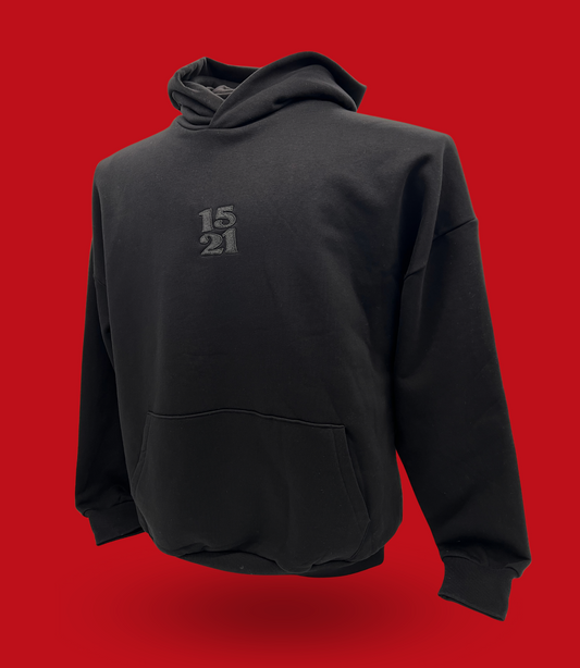 1521 Hoody Black