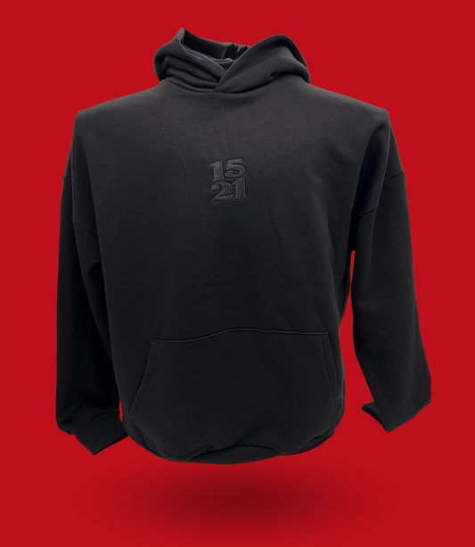 1521 Hoody Black