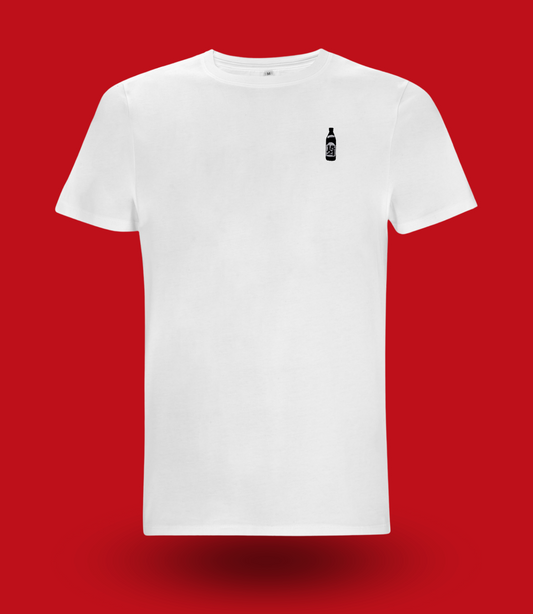 besticktes T-Shirt mit 1521 Bierflasche